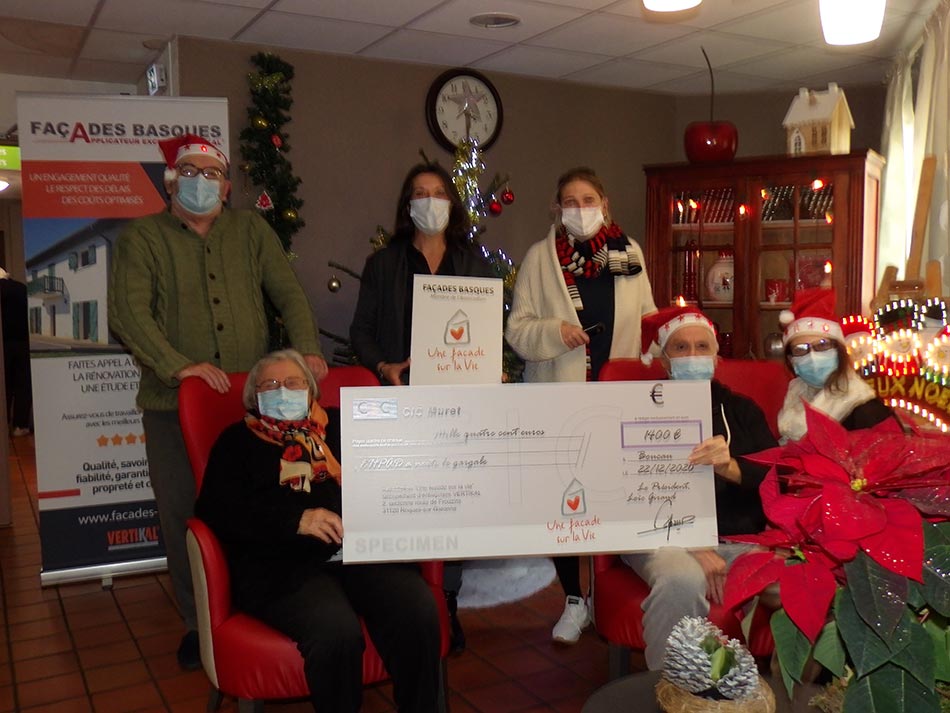 Façades Basques : entreprise citoyenne venant en aide aux ainés de son territoire