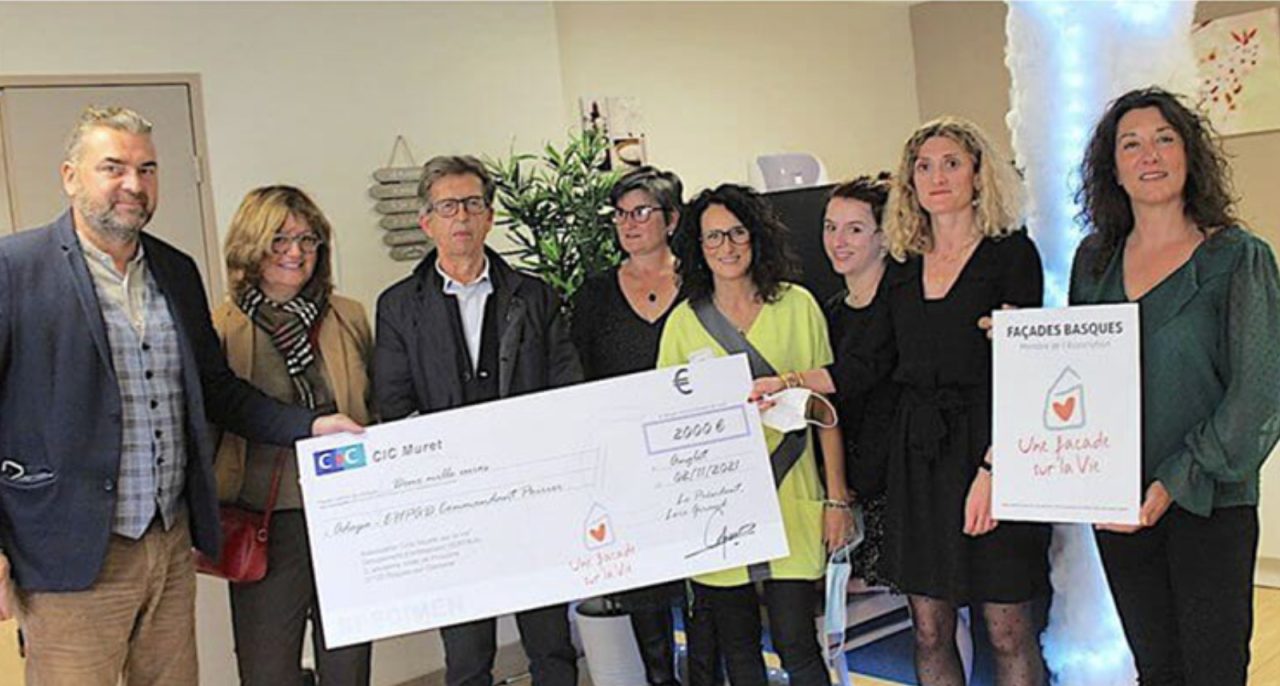 L’association « Une façade sur la Vie » avec les seniors d’Anglet