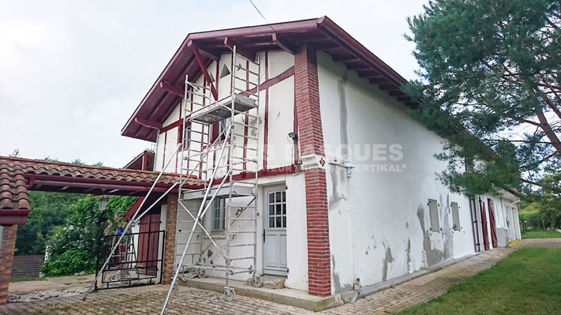 Rénovation façades d'une maison à Anglet, 64600, Pyrénées-Atlantiques
