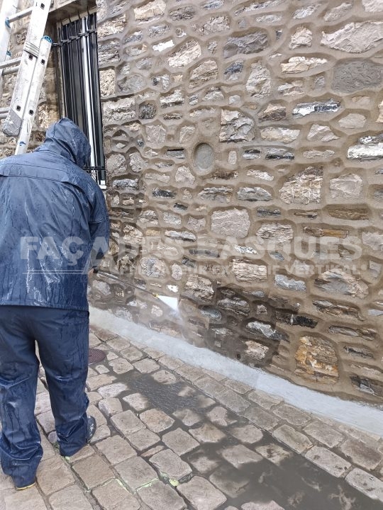 Nettoyage façade d'une maison à Biarritz, 64200, Pyrénées-Atlantiques