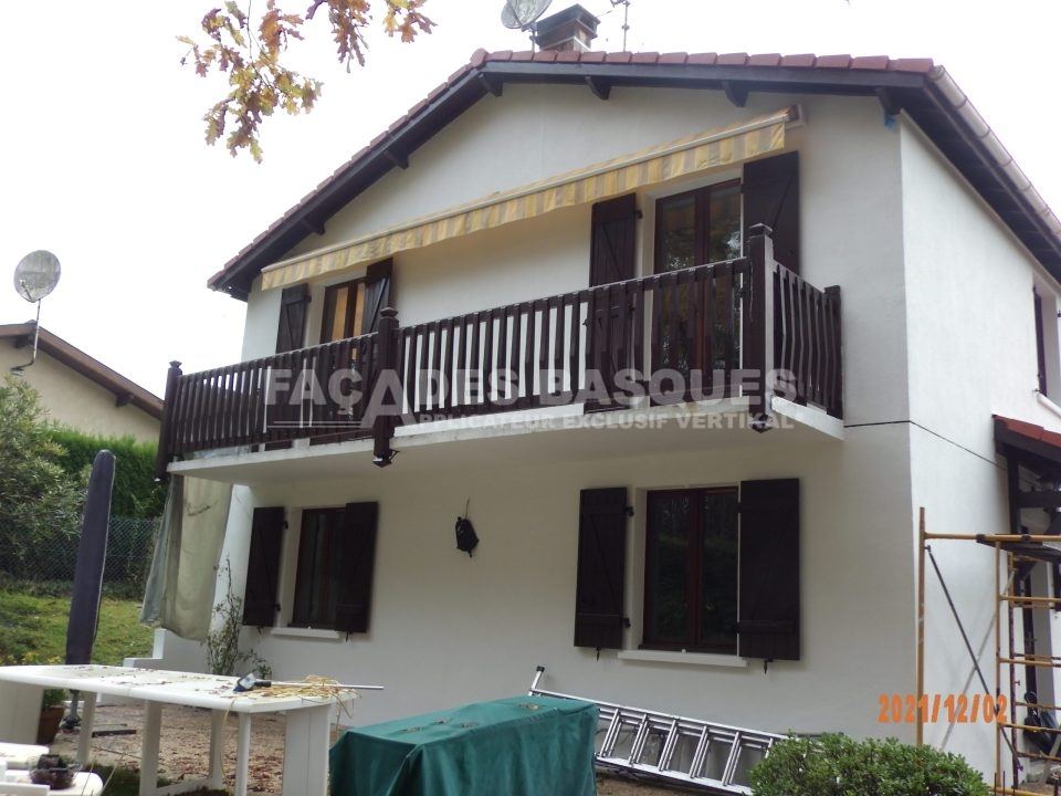 Ravalement façades d'une maison à Bayonne, 64100, Pyrénées-Atlantiques