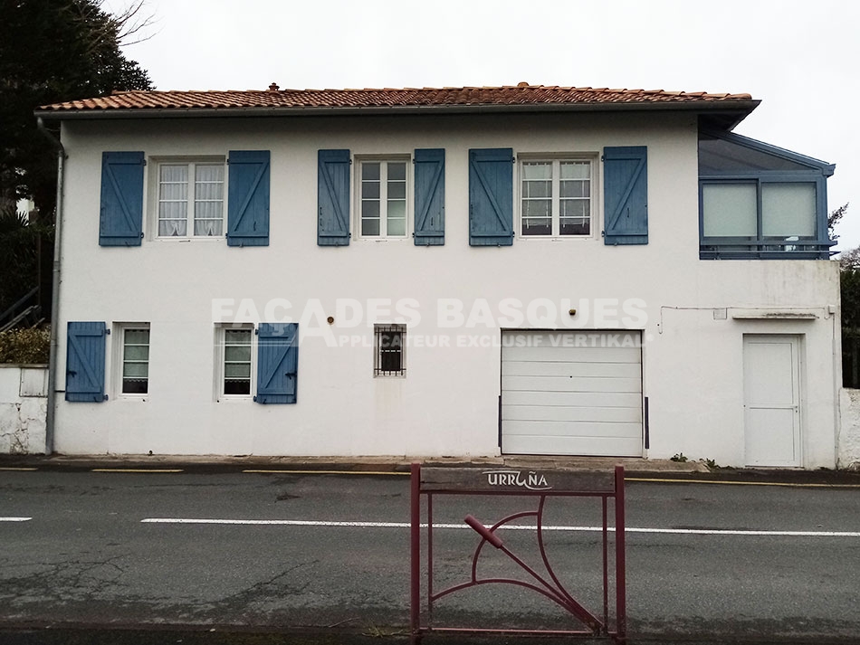 Ravalement façades d'une maison à Hendaye, 64700, Pyrénées-Atlantiques