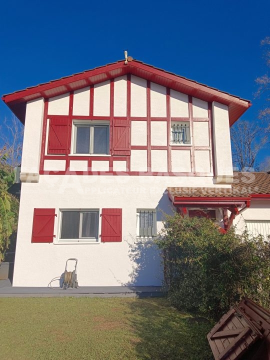 Ravalement façades d'une maison à Hasparren, 64240, Pyrénées-Atlantiques